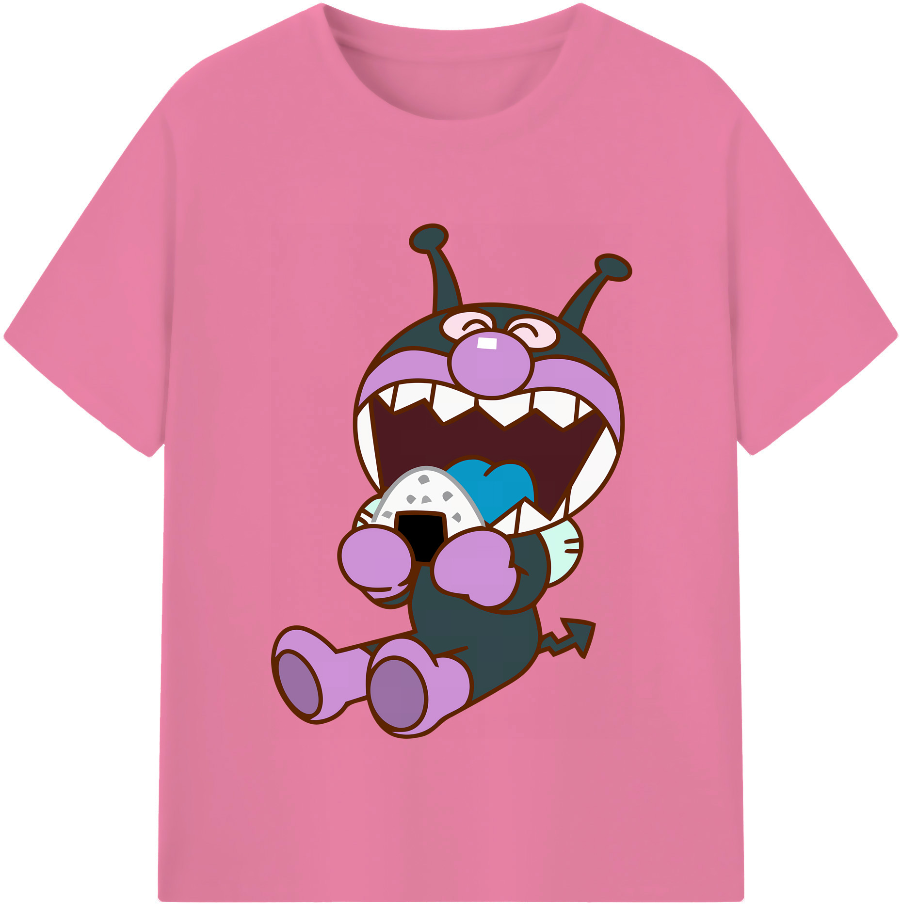 （画像用） アンパンマン Anpanman 綿100％半袖Tシャツ（フロントプリント）